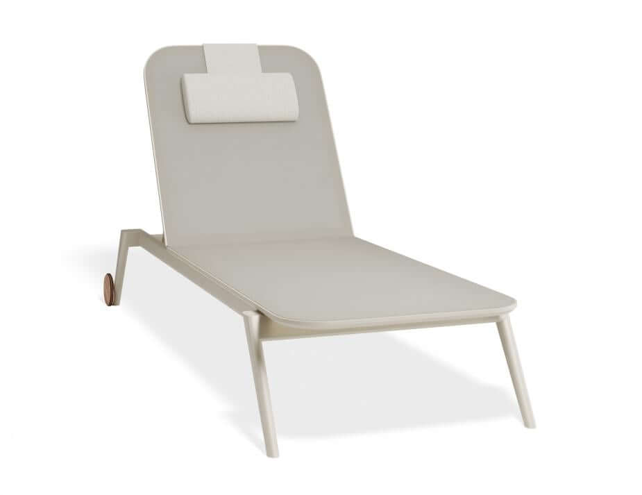 Bent Design Amalfi Sun Lounge (Available in Latte, Green & Charcoal)