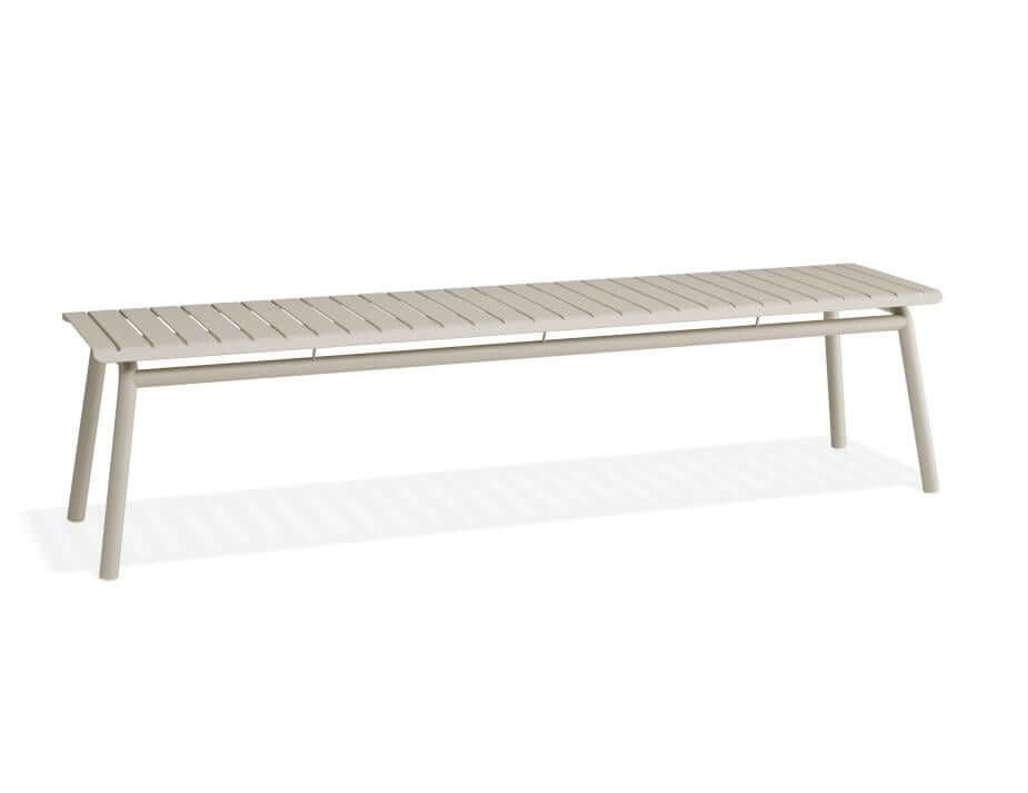 Roku Outdoor Bench (Available in Charcoal, Eucalyptus Green, Latte & White | 120cm & 190cm)