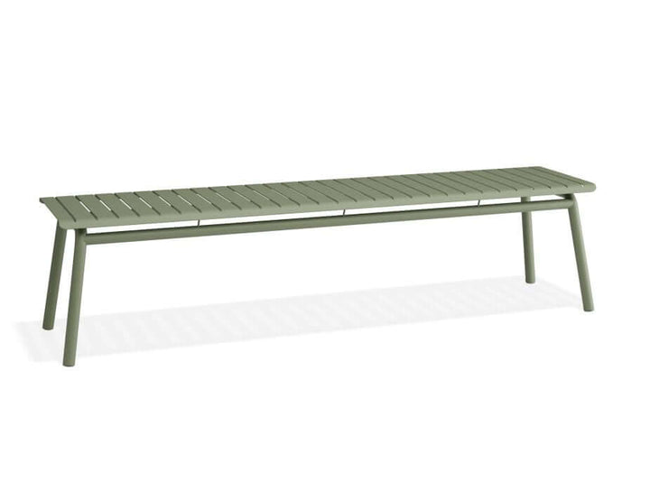 Roku Outdoor Bench (Available in Charcoal, Eucalyptus Green, Latte & White | 120cm & 190cm)
