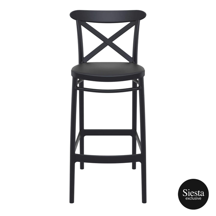 Vegas Bar Table/Cross Barstool 75 4 Seat Package