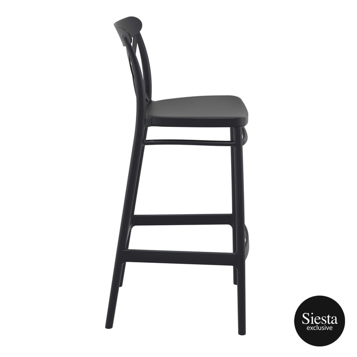 Vegas Bar Table/Cross Barstool 75 4 Seat Package