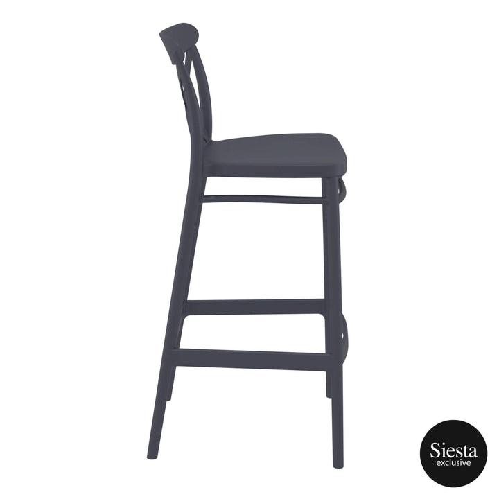 Vegas Bar Table/Cross Barstool 75 4 Seat Package