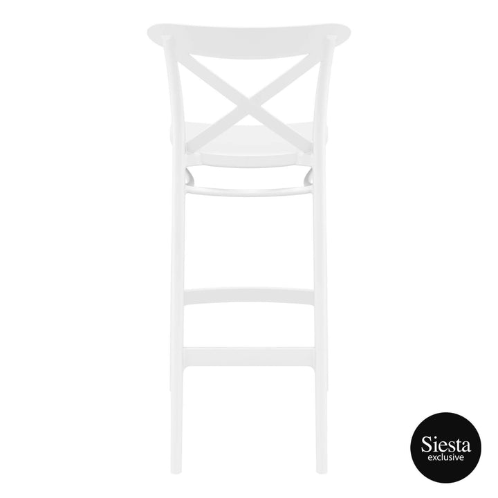 Vegas Bar Table/Cross Barstool 75 4 Seat Package