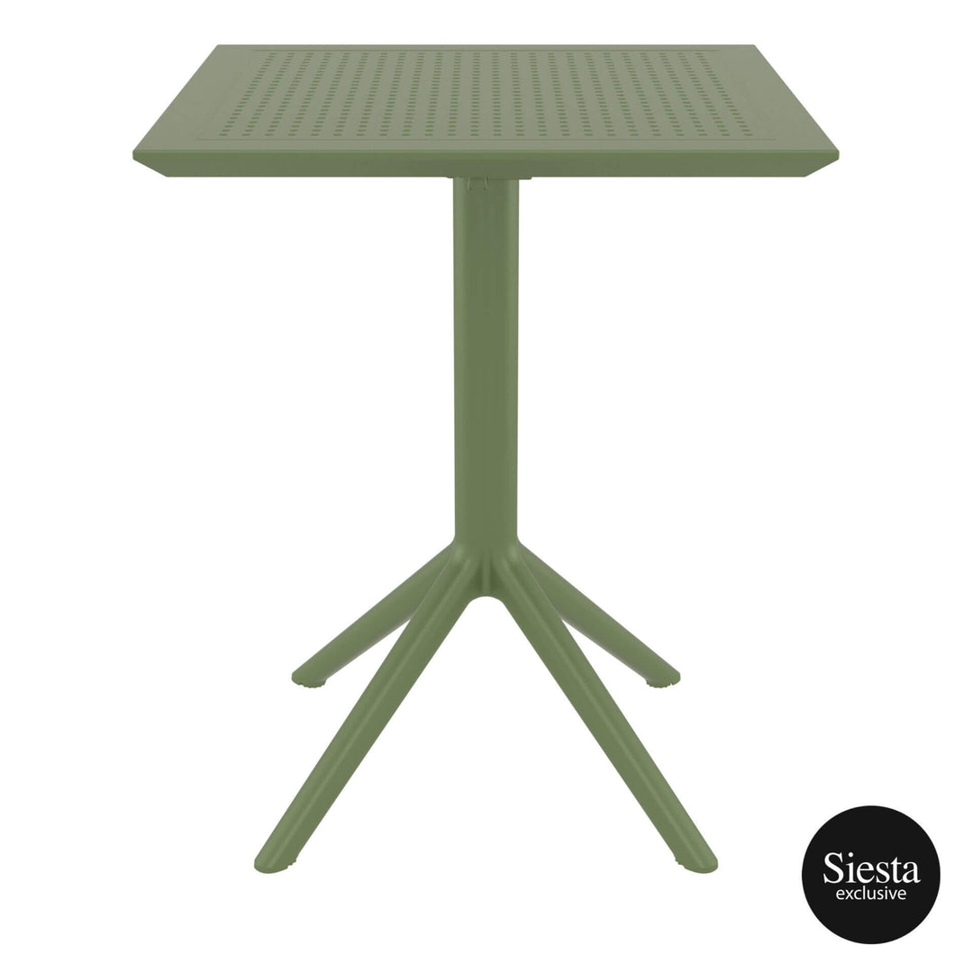Sky Folding Table 60 and Air Chair 3 Piece Package