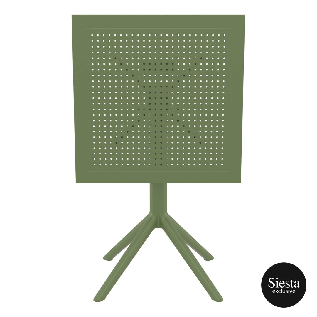 Sky Folding Table 60 and Air Chair 3 Piece Package