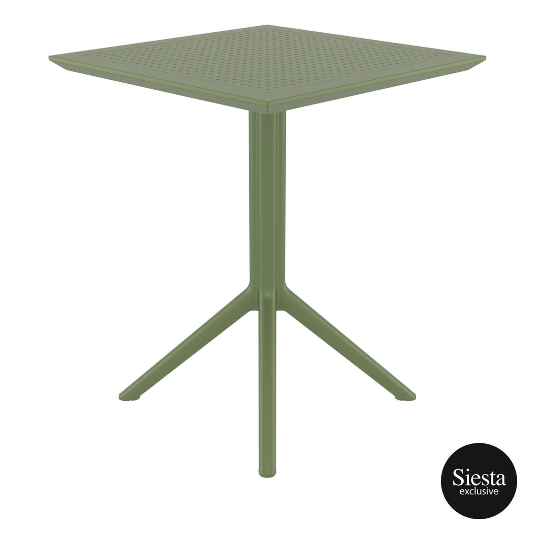 Sky Folding Table 60 and Air Chair 3 Piece Package