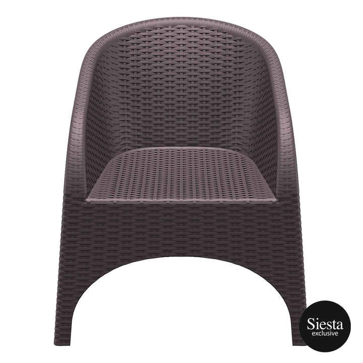 Aruba Tub Chair/Tequila Lounge Table 3 Seat Package