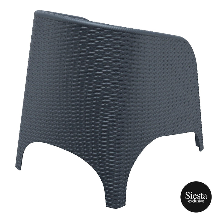 Aruba Tub Chair/Tequila Lounge Table 3 Seat Package