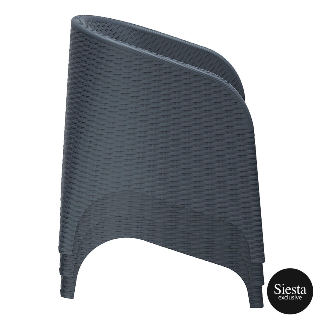 Aruba Tub Chair/Tequila Lounge Table 3 Seat Package