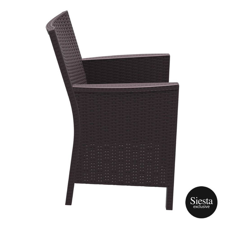 California Tub Chair with Cushion/ Tequila Side Table/ Tequila Lounge Table 4 Seat Package
