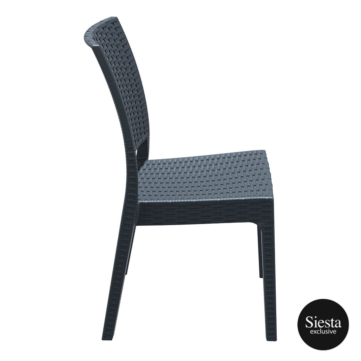 Orlando 140 Table Florida Chair 4 Seat Package - White