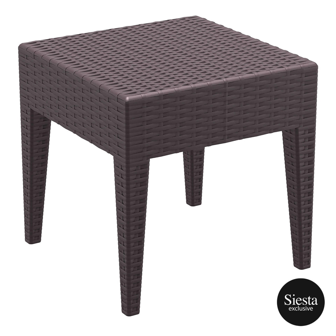 Outdoor Fiji Sunlounger/Tequila Side Table 3 Pc Package - With Cushion