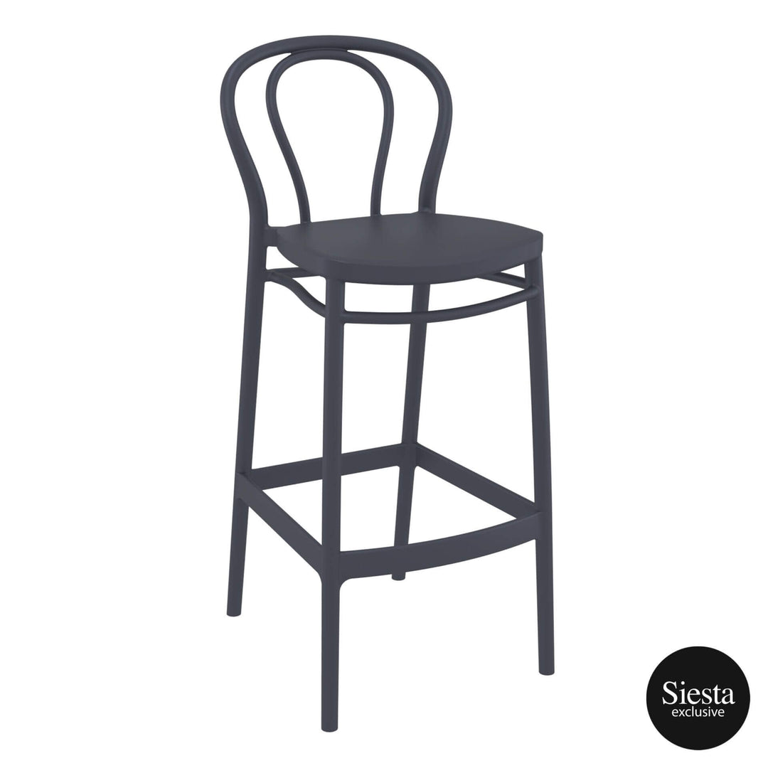 Vegas Bar Table/Victor Barstool 75 4 Seat Package