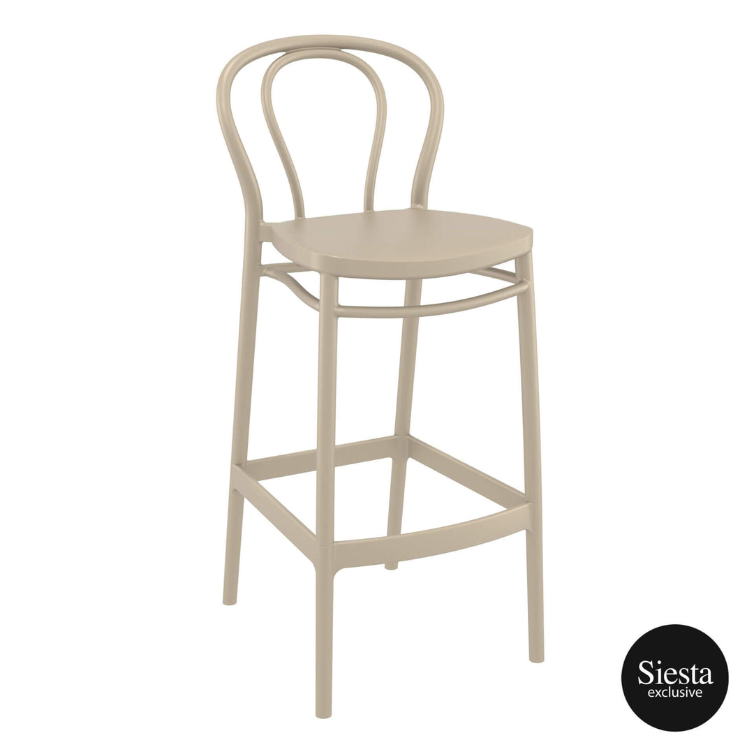 Vegas Bar Table/Victor Barstool 75 4 Seat Package