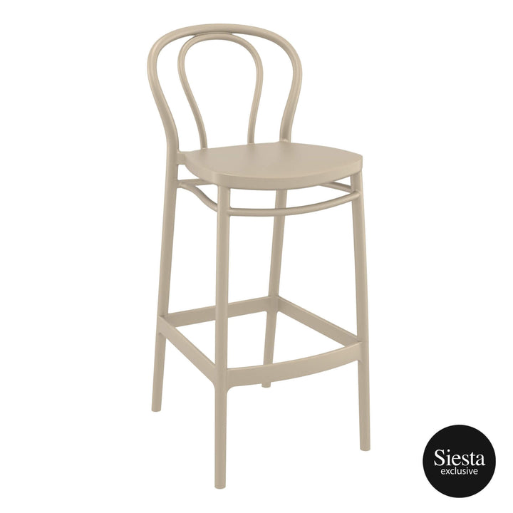 Vegas Bar Table/Victor Barstool 75 4 Seat Package