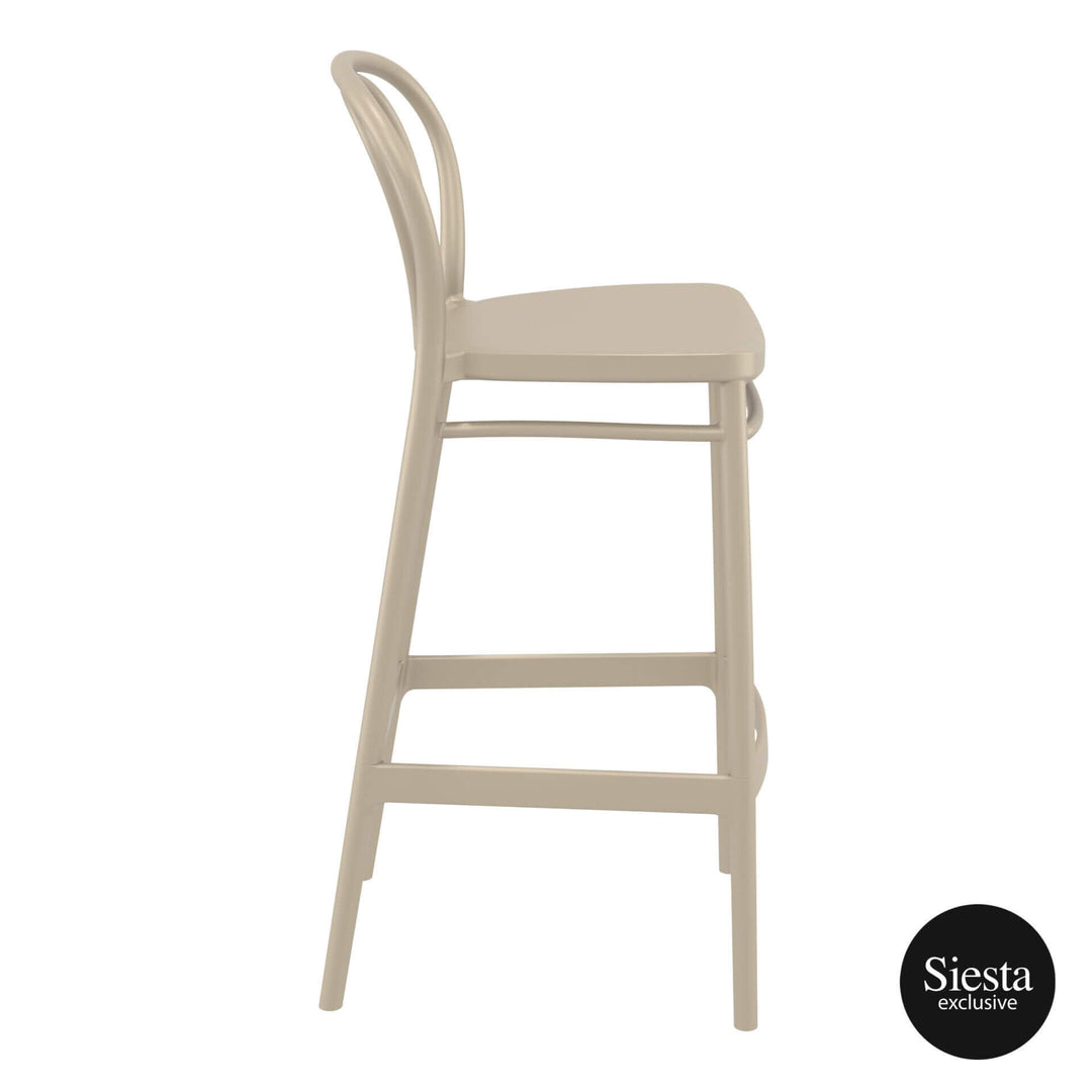 Vegas Bar Table/Victor Barstool 75 4 Seat Package