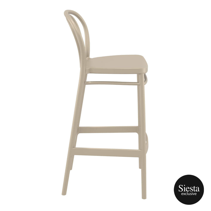 Vegas Bar Table/Victor Barstool 75 4 Seat Package