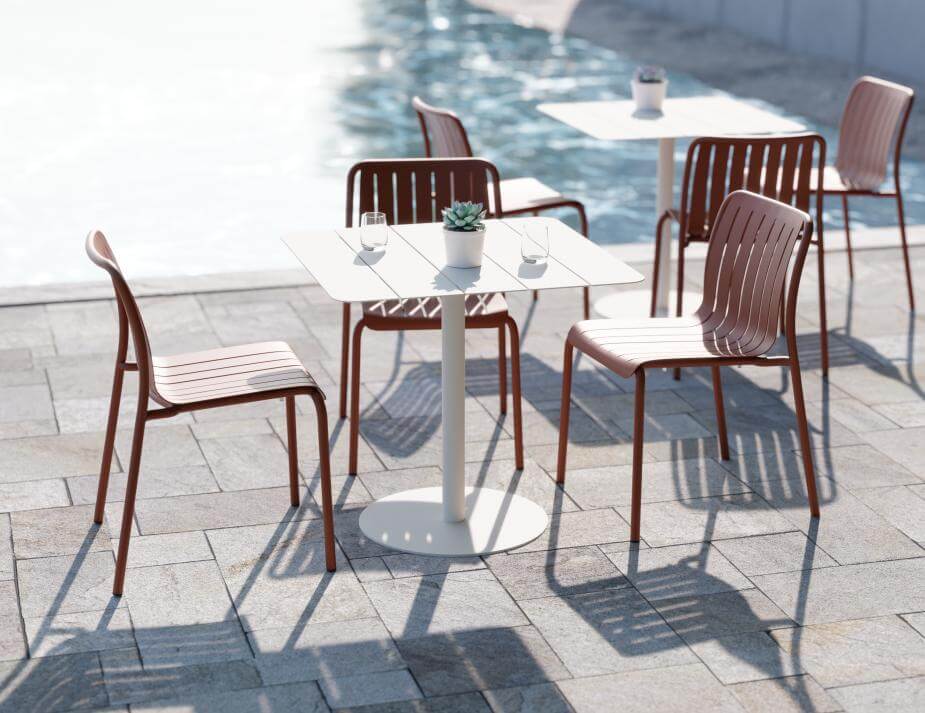 Roku Outdoor Dining Chair - No Cushion
