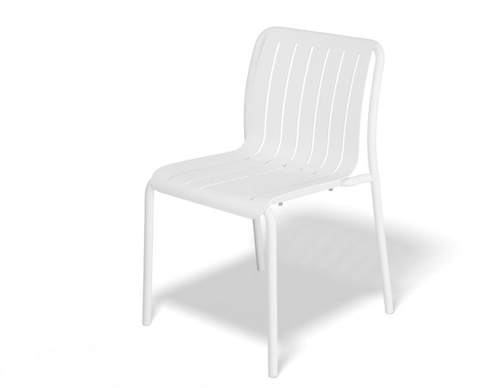 Roku Outdoor Dining Chair - No Cushion (Avail in Eucalyptus Green, White & Charcoal)