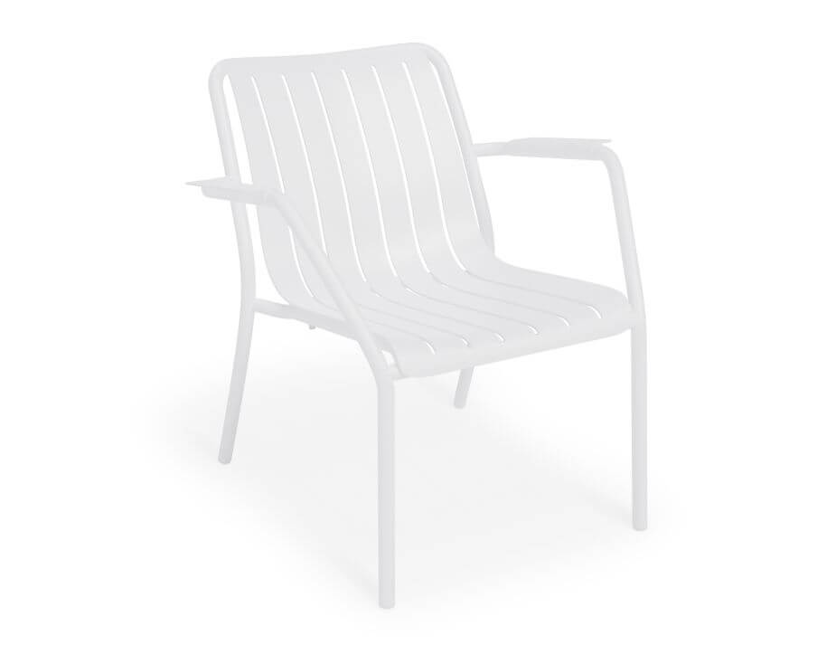 Level Roku Outdoor Lounge Chair (Avail in Eucalyptus Green, White & Charcoal)