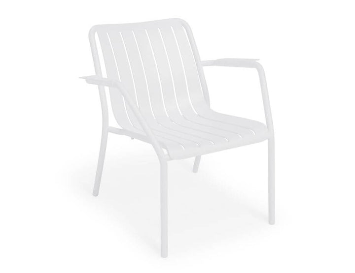 Level Roku Outdoor Lounge Chair (Avail in Eucalyptus Green, White & Charcoal)