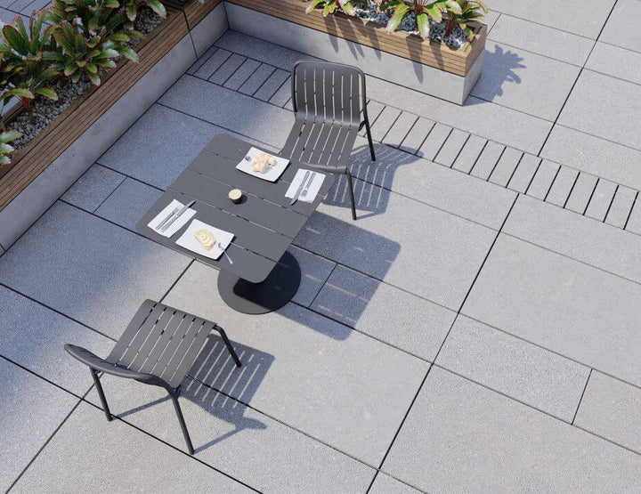 Roku Outdoor Dining Chair - No Cushion (Avail in Eucalyptus Green, White & Charcoal)