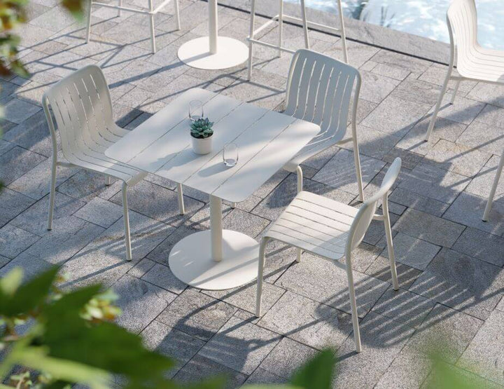 Roku Outdoor Dining Chair - No Cushion (Avail in Eucalyptus Green, White & Charcoal)