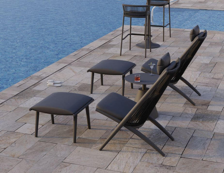 Minori Footrest Pouf
