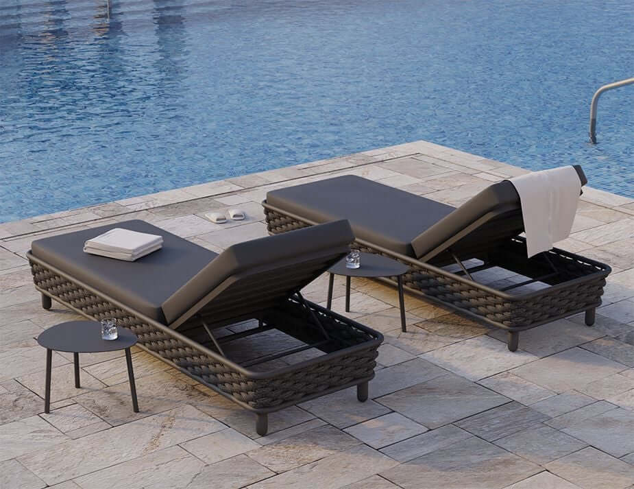Siano Sun Lounge - Outdoor (Available in White & Charcoal)