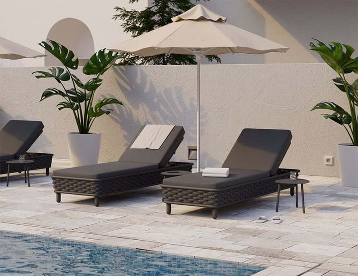 Siano Sun Lounge - Outdoor (Available in White & Charcoal)