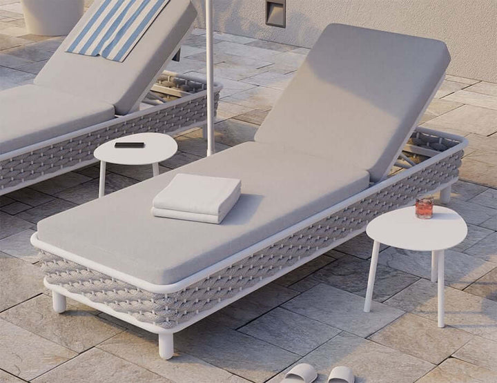 Siano Sun Lounge - Outdoor (Available in White & Charcoal)