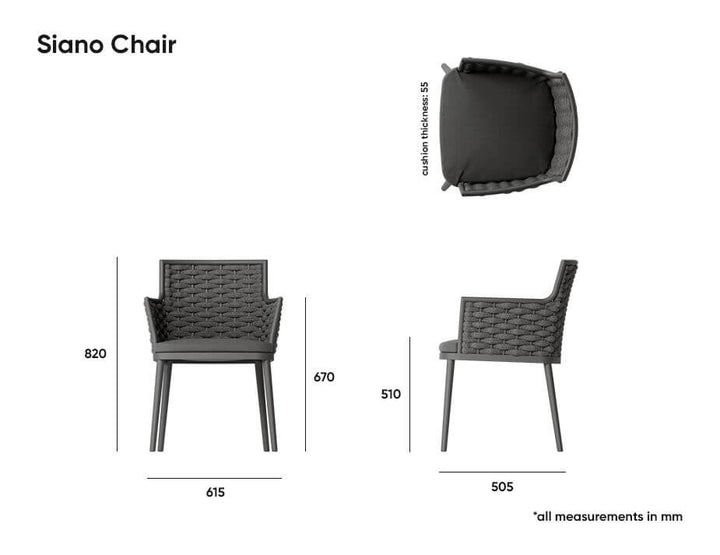 Siano Dining Chair - Outdoor