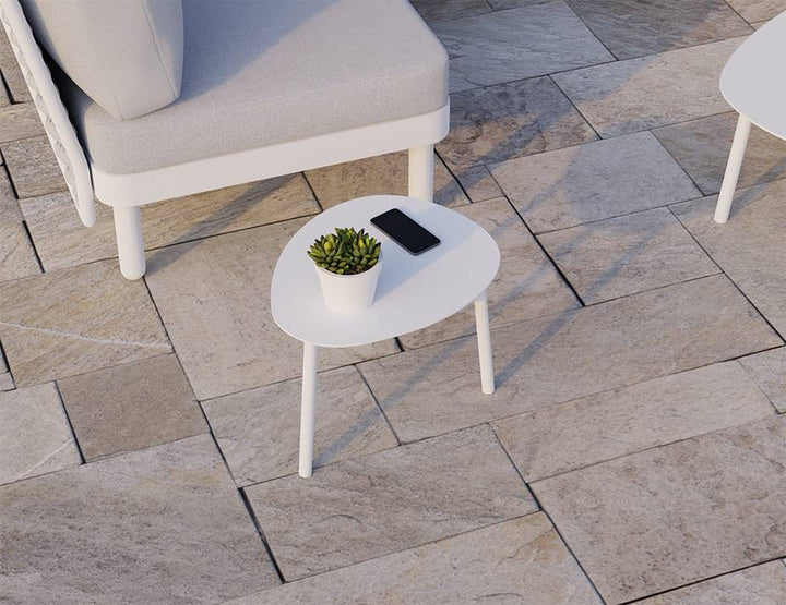 Cetara Outdoor Side Table (Avail in Black, Charcoal, Midnight Blue, Pale Blush, Pale Eucalyptus, Silver Grey, Terracotta & White)