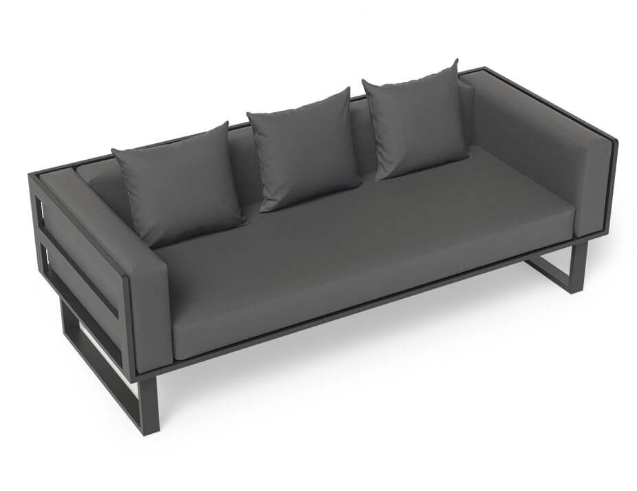 Vivara Sofa - Two Seater (Available in White & Charcoal)