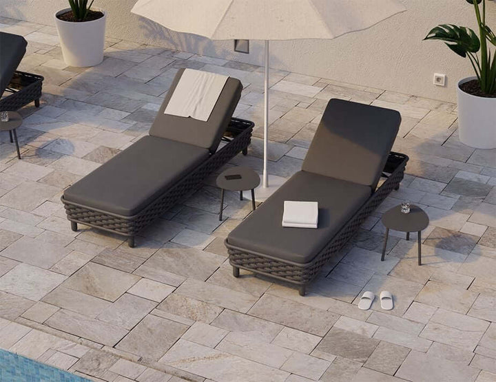 Siano Sun Lounge - Outdoor (Available in White & Charcoal)