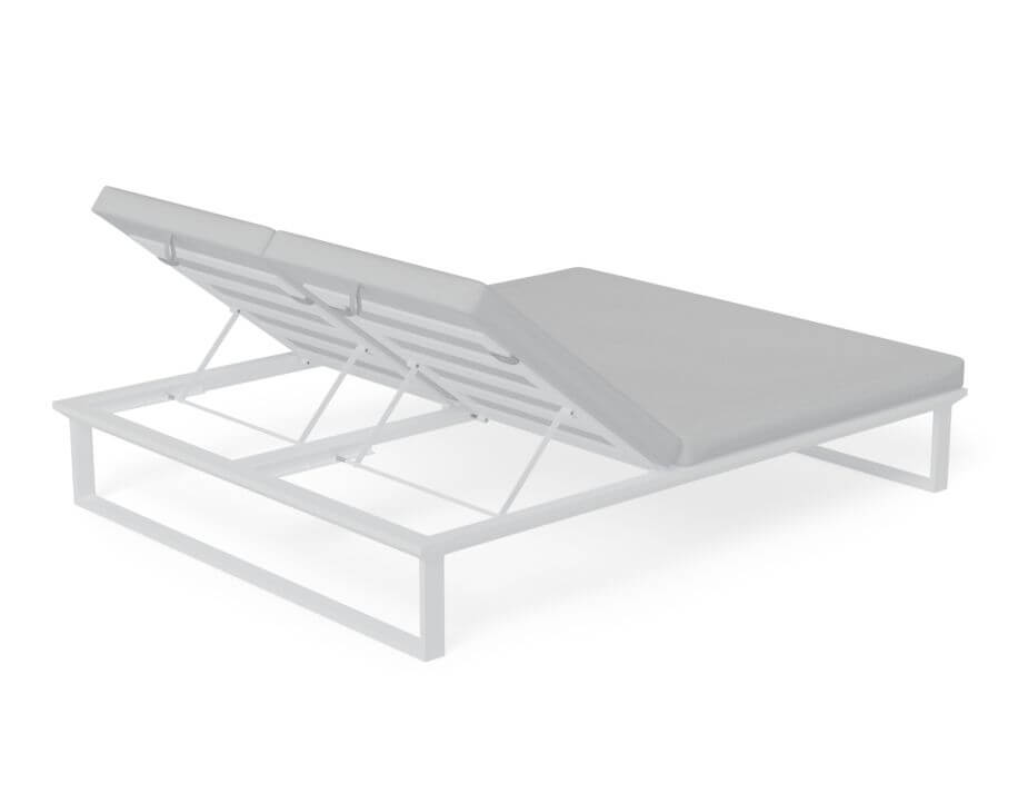 Vivara Sun Lounge - Double (Available in White & Charcoal)