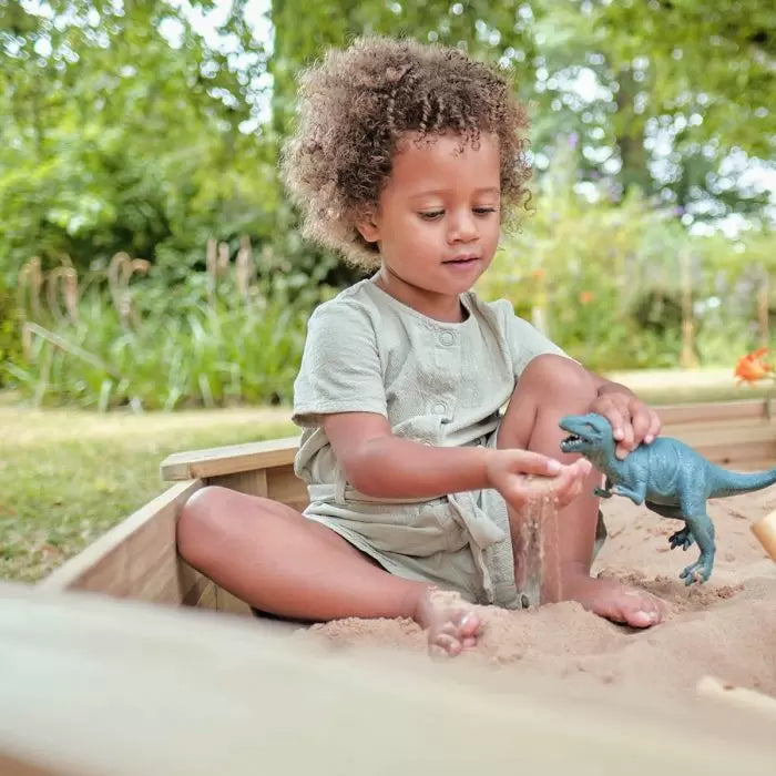 Plum Treasure Beach Wooden Sandpit