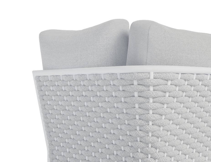 Siano Modular Right Arm 2 Seater - Outdoor (Available in White & Charcoal)