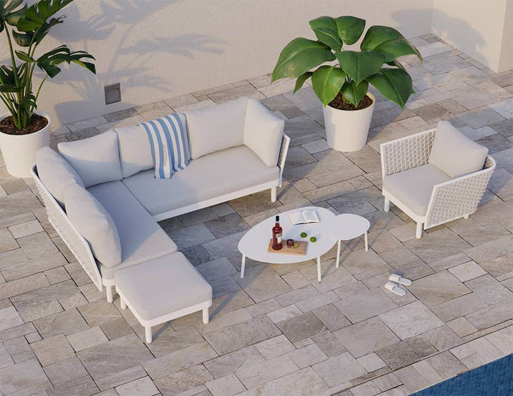 Cetara Outdoor Side Table (Avail in Black, Charcoal, Midnight Blue, Pale Blush, Pale Eucalyptus, Silver Grey, Terracotta & White)