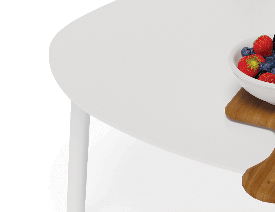 Cetara Coffee Table ((Avail with Black, Charcoal or White)
