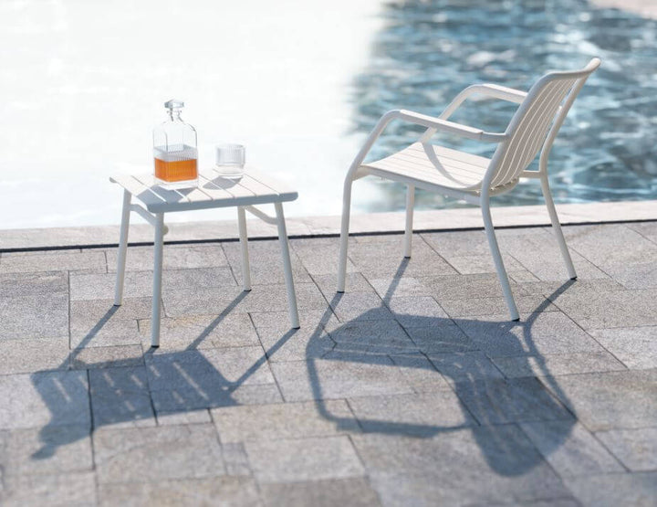 Roku Outdoor Lounge Chair (Avail in Eucalyptus Green, White & Charcoal)