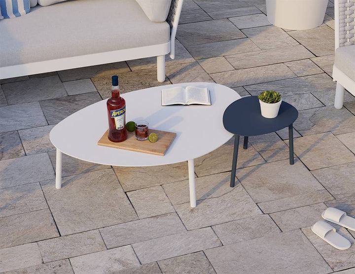 Cetara Outdoor Side Table (Avail in Black, Charcoal, Midnight Blue, Pale Blush, Pale Eucalyptus, Silver Grey, Terracotta & White)