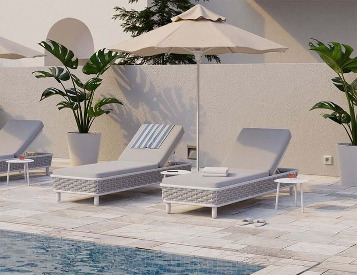 Siano Sun Lounge - Outdoor (Available in White & Charcoal)