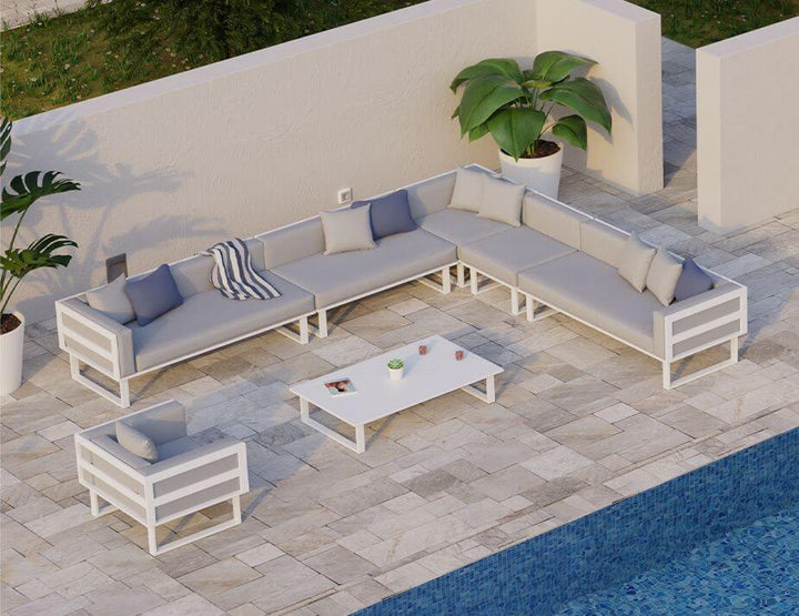 Vivara Sofa - Single (Available in White & Charcoal)