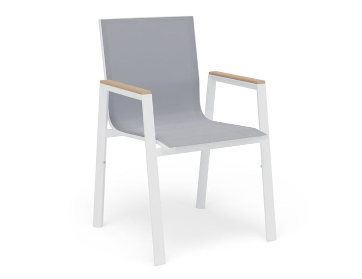 Level Vydel Armchair - Outdoor - White