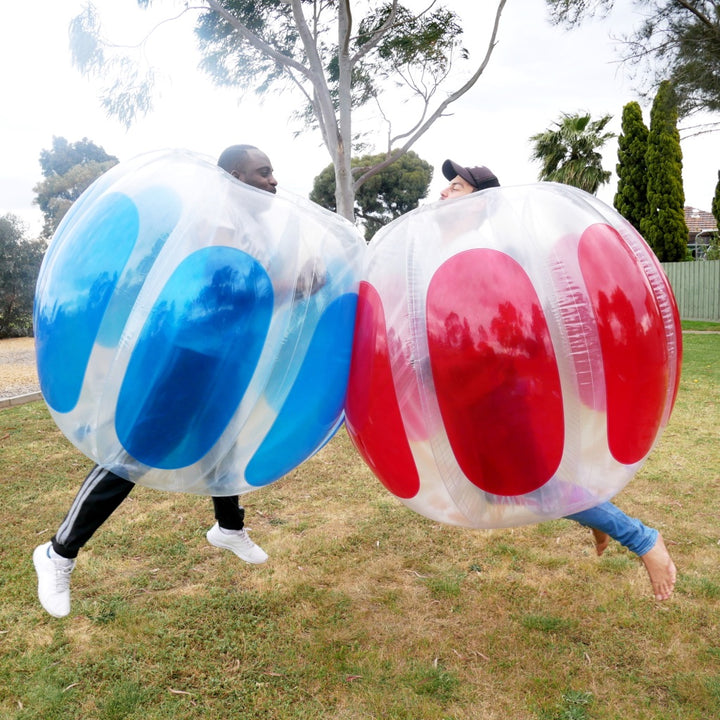 Adult Inflatable Bubble Soccer Ball 0.5mm Red 120x150cm