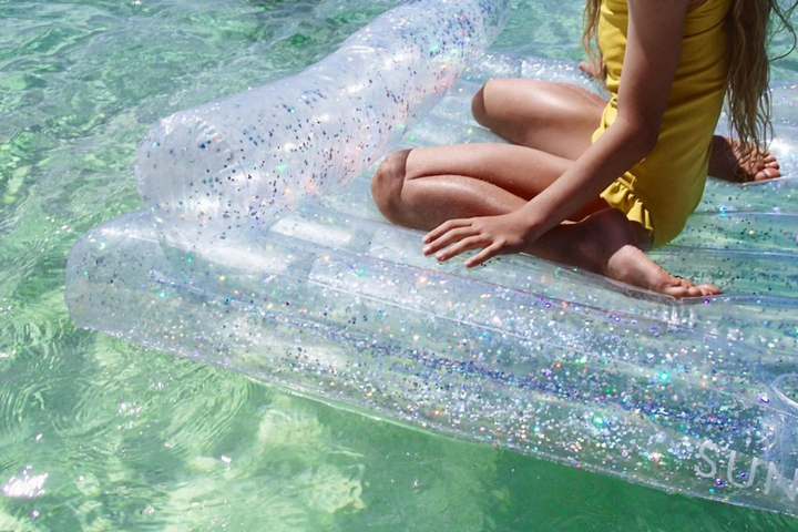 Sunnylife Inflatable Glitter Lilo