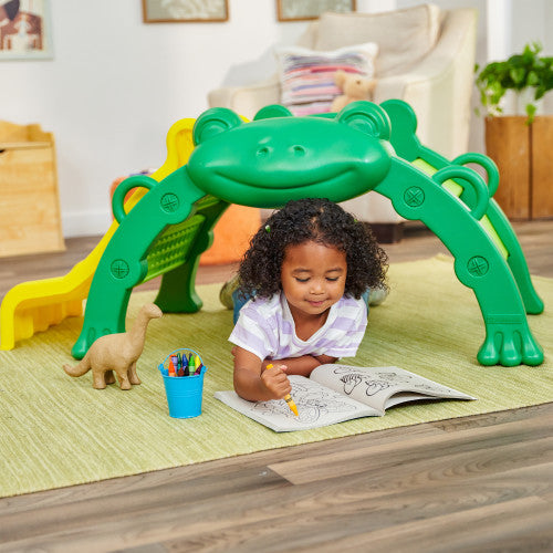 Hop & Slide Frog Climber - The  Best Backyard