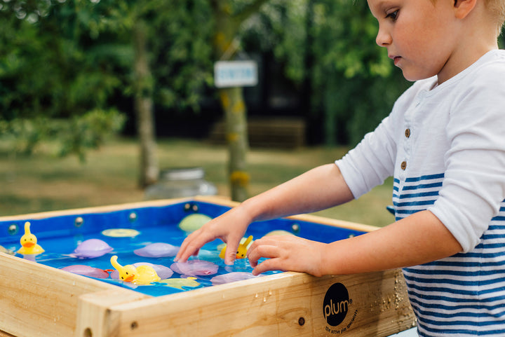 Plum Build and Splash Wooden Table - The  Best Backyard