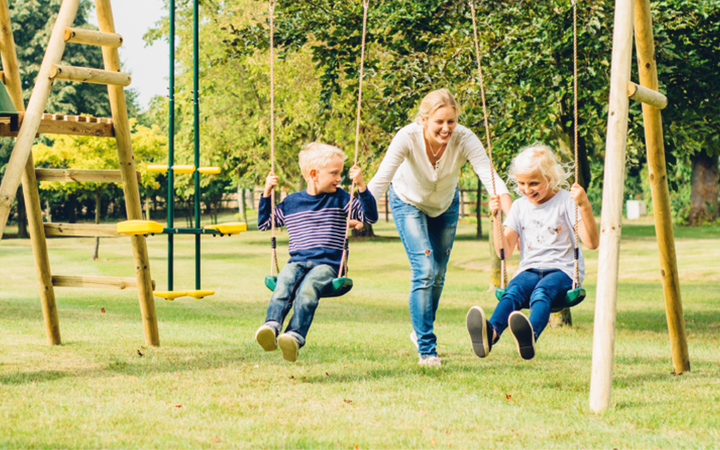 Plum Meerkat Play Set - Swing, Climb & Slide